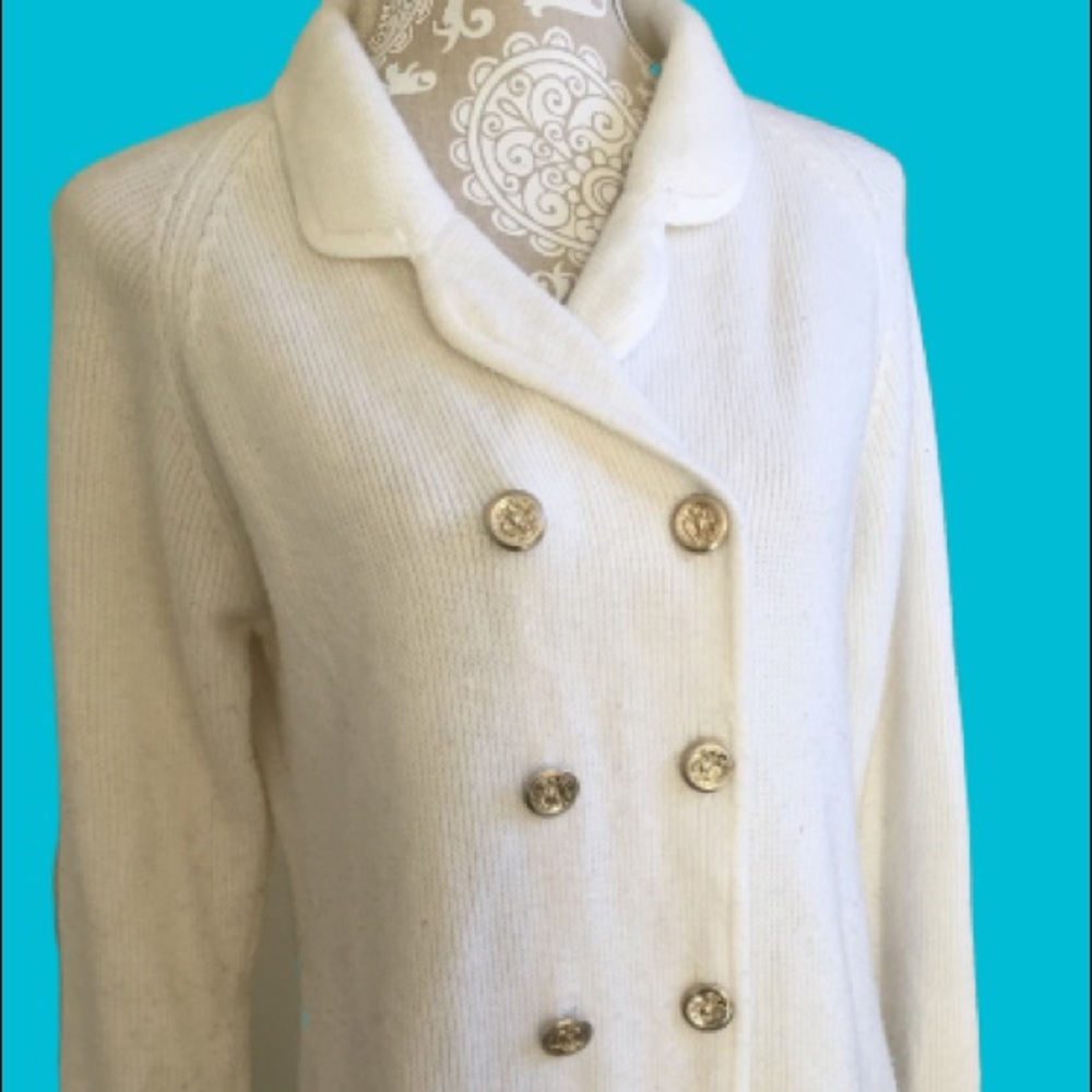 Vintage 60’s Lady Deeds Cardigan Sweater Med